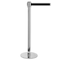 Queue Solutions ProLux 250, Polished Chrome, 13' Orange Belt PL250PC-OR130 - alternate 1